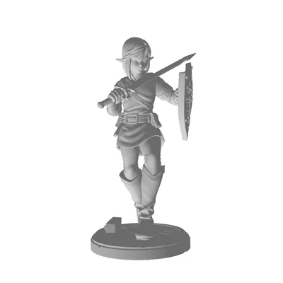 Mô hình Link trong Legend of Zelda