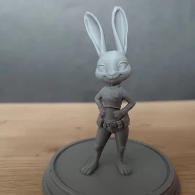 Mô hình 3D Judy Hopps Zootopia chất lượng cao để in ấn