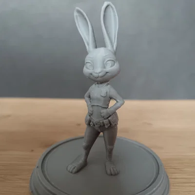 Mô hình 3D Judy Hopps Zootopia chất lượng cao để in ấn