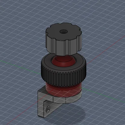 Khớp nối cầu (Ball-joint) có tích hợp ren M5 cho phụ kiện 3D
