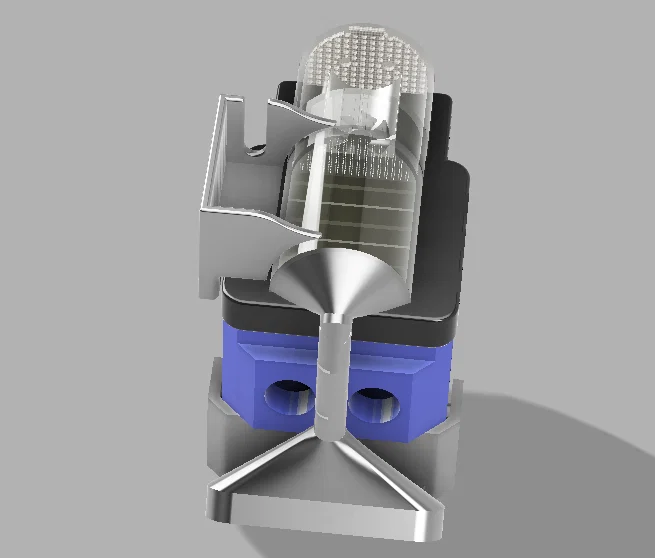 Hộp chứa pin 9V cho bộ nâng cấp hút bụi Otto Clean - Image 2