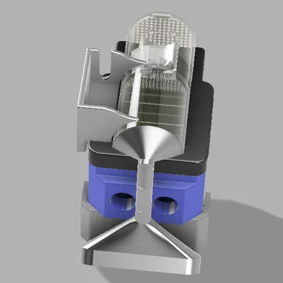 Hộp chứa pin 9V cho bộ nâng cấp hút bụi Otto Clean