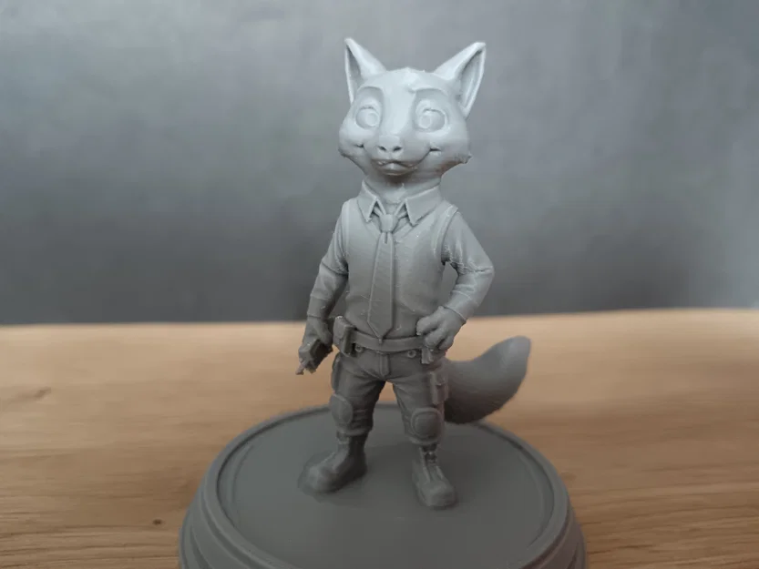 Mô hình 3D Nick Wilde trong Zootopia - Tượng trang trí cực chất - Image 1