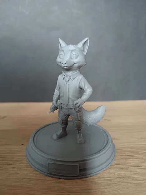 Mô hình 3D Nick Wilde trong Zootopia - Tượng trang trí cực chất - Image 2