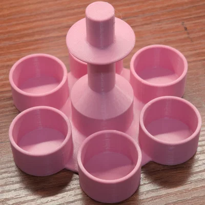 Giá đỡ xếp chồng (Stackable Holder) cho màu nhuộm Smooth-On 3D