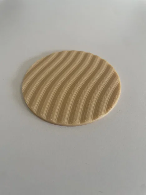 Miếng lót ly hiện đại (Modern Cup Coaster) với thiết kế vân sóng - Image 3
