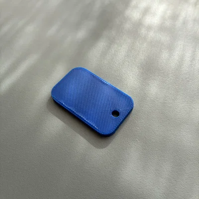 Móc khóa thẻ tên nhựa tùy chỉnh thiết kế đơn giản