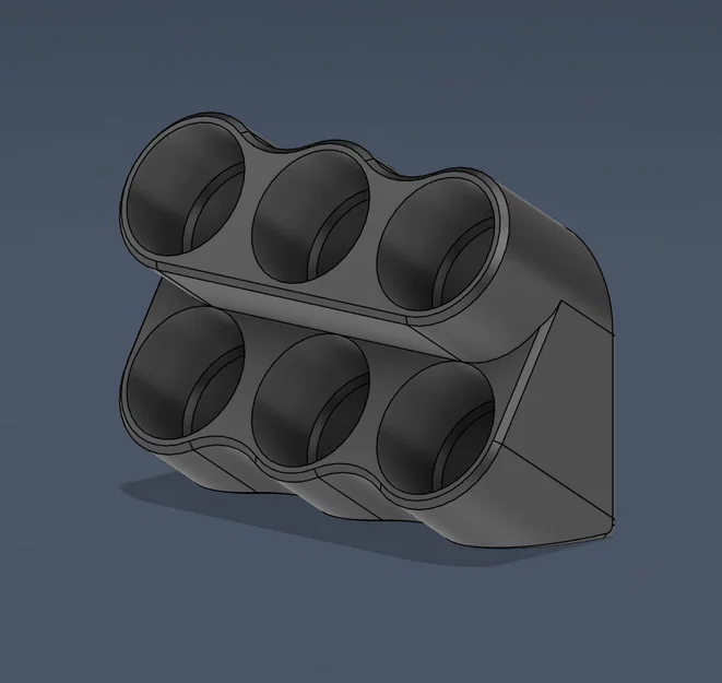 Khay 6 ngăn đựng chai lọ 21mm tương thích bảng treo Skådis - Image 1