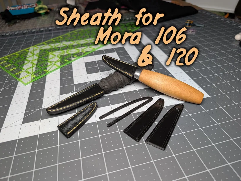 Vỏ bao cho dao thẳng Morakniv 106 & 120 - Image 1