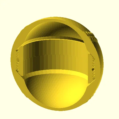 Hộp đựng đồ hình quả bóng chày (Baseball Container) in 3D độc đáo