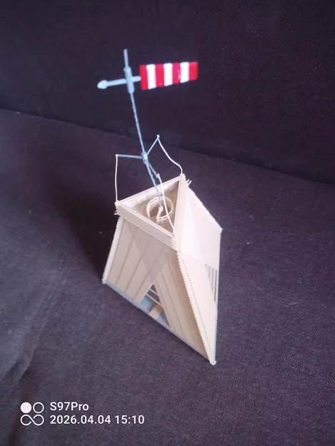 Mô hình tháp quan sát Bára II - Tái hiện kiến trúc 3D tinh xảo - Image 1