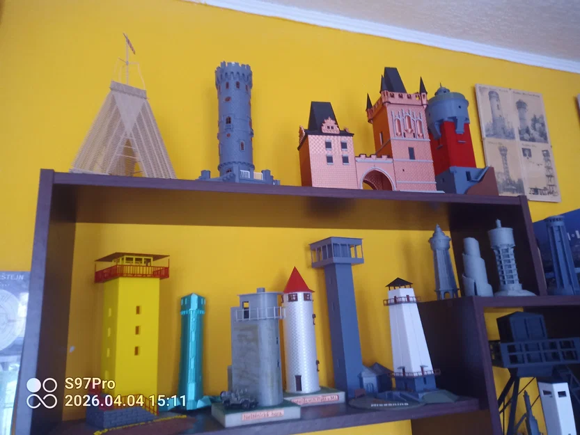 Mô hình tháp quan sát Bára II - Tái hiện kiến trúc 3D tinh xảo - Image 2