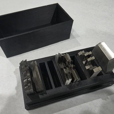 Hộp lưu trữ dao phay Amana và CMT 40mm - 50mm in 3D