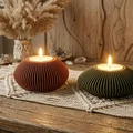 Đế nến Tealight Parametric Ribbed - Phong cách Modern Boho - Thumbnail 1