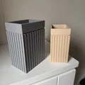 Hộp đựng đồ đa năng họa tiết sọc dọc - Mẫu in 3D trang trí hiện đại - Thumbnail 4
