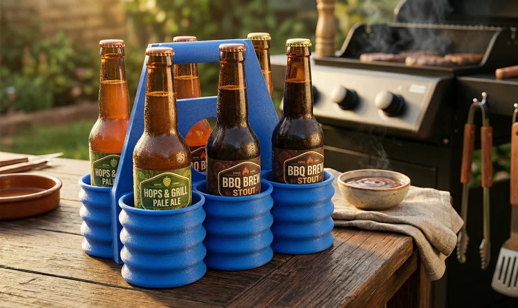 Giỏ đựng bia 6 chai Ultimate cho tiệc BBQ - Image 1