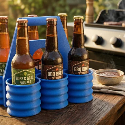 Giỏ đựng bia 6 chai Ultimate cho tiệc BBQ