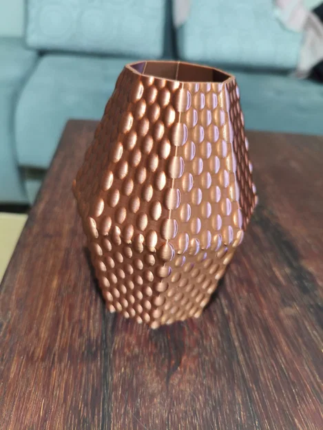 Bình Hoa Hình Học Phong Cách Boho Có Kết Cấu Độc Đáo - Image 2