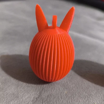 Bộ Phụ Kiện Trang Trí Trứng Phục Sinh Hình Thỏ – Phong Cách Boho Mùa Xuân