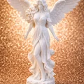 Tượng Thiên Thần Thanh Lịch – Mô hình 3D điêu khắc chi tiết - Thumbnail 1
