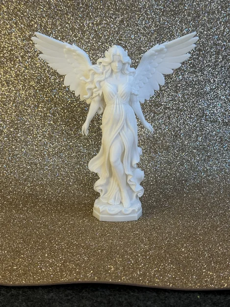Tượng Thiên Thần Thanh Lịch – Mô hình 3D điêu khắc chi tiết - Image 2