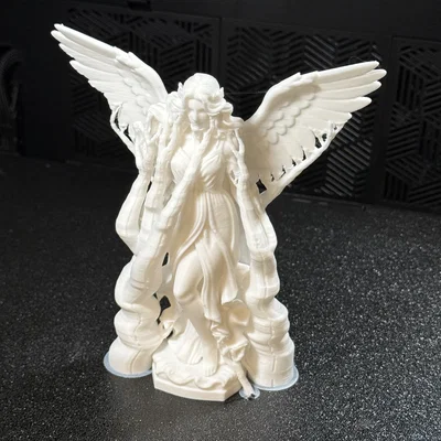 Tượng Thiên Thần Thanh Lịch – Mô hình 3D điêu khắc chi tiết