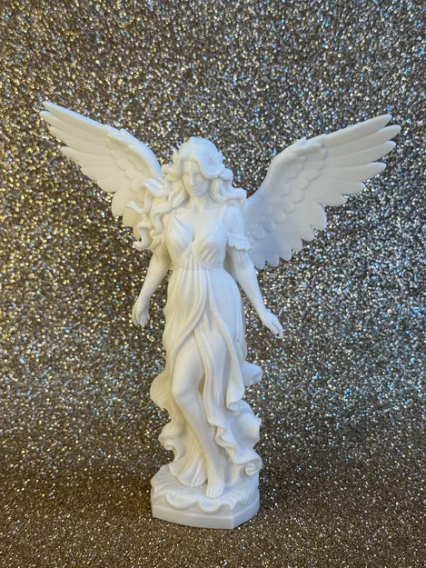 Tượng Thiên Thần Thanh Lịch – Mô hình 3D điêu khắc chi tiết - Image 5