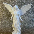 Tượng Thiên Thần Thanh Lịch – Mô hình 3D điêu khắc chi tiết - Thumbnail 5
