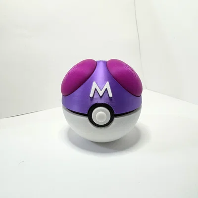 Mô hình Master Ball in 3D