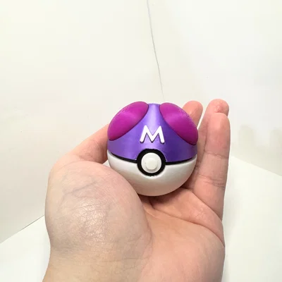 Mô hình Master Ball in 3D