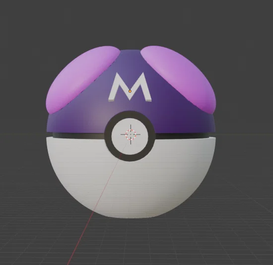 Mô hình Master Ball in 3D - Image 3