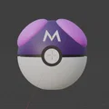 Mô hình Master Ball in 3D - Thumbnail 3