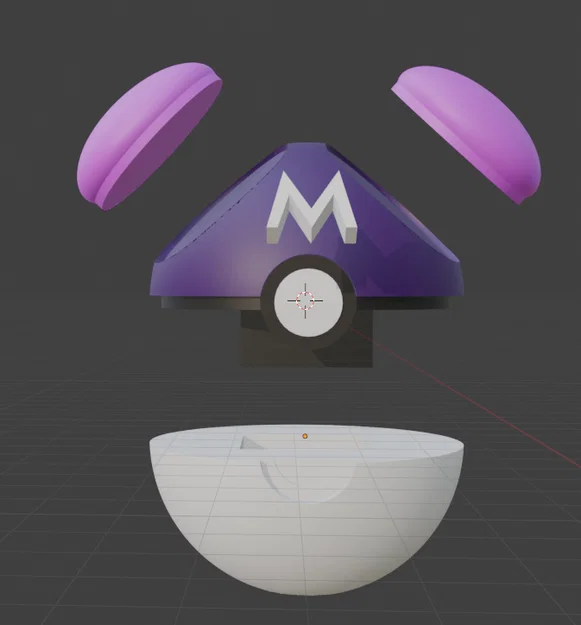 Mô hình Master Ball in 3D - Image 4