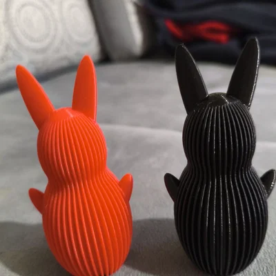 Tượng Thỏ Gân Phong cách Modern Boho – Trang trí Lễ Phục sinh