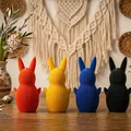 Tượng Thỏ Gân Phong cách Modern Boho – Trang trí Lễ Phục sinh - Thumbnail 3