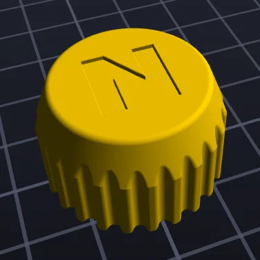 Nắp đậy núm điều chỉnh Nikon Prostaff 6734 (In 3D)