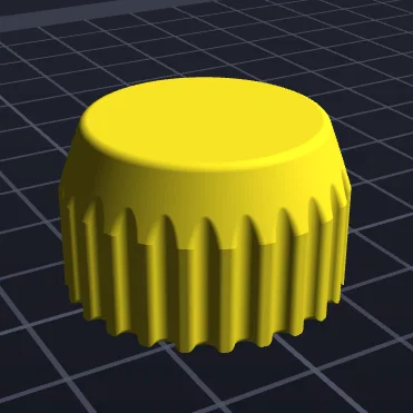 Nắp đậy núm điều chỉnh Nikon Prostaff 6734 (In 3D)