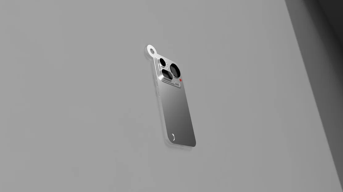 Móc khóa mô hình Nothing Phone 4a Pro in 3D cực chất - Image 1