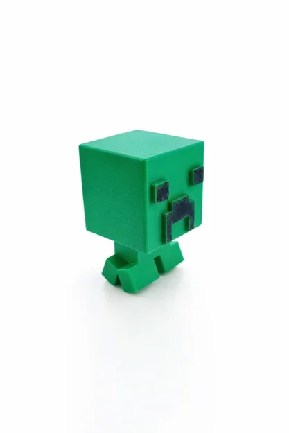 Mô hình Creeper Minecraft dễ thương - Dễ in cho người mới bắt đầu - Image 1