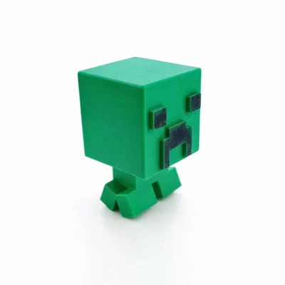Mô hình Creeper Minecraft dễ thương - Dễ in cho người mới bắt đầu