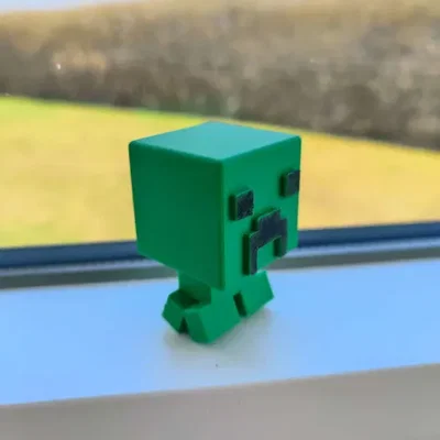 Mô hình Creeper Minecraft dễ thương - Dễ in cho người mới bắt đầu