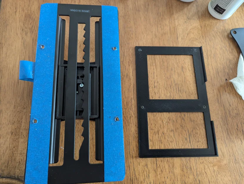 Khuôn in 3D dẫn hướng khoan lỗ VESA cho Vewlix Monitor Mount - Image 1