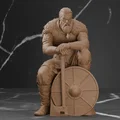Chiến binh Viking Trầm tư - Mô hình thu nhỏ giả tưởng - Thumbnail 4