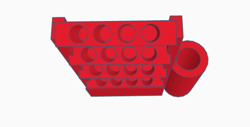 Khay đựng ống mực bút máy in 3D tiện lợi cho bàn làm việc - Image 1