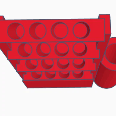 Khay đựng ống mực bút máy in 3D tiện lợi cho bàn làm việc