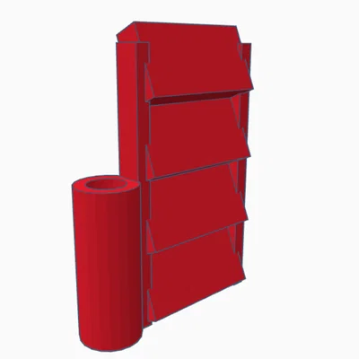 Khay đựng ống mực bút máy in 3D tiện lợi cho bàn làm việc