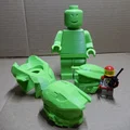 Mô hình Lego Minifig Halo Armor, Ninja và nhiều phụ kiện khác - Thumbnail 1