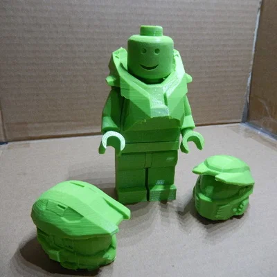 Mô hình Lego Minifig Halo Armor, Ninja và nhiều phụ kiện khác