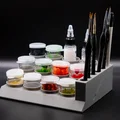 Khay Đựng Lọ Màu và Cắm Cọ Vẽ - Thumbnail 1