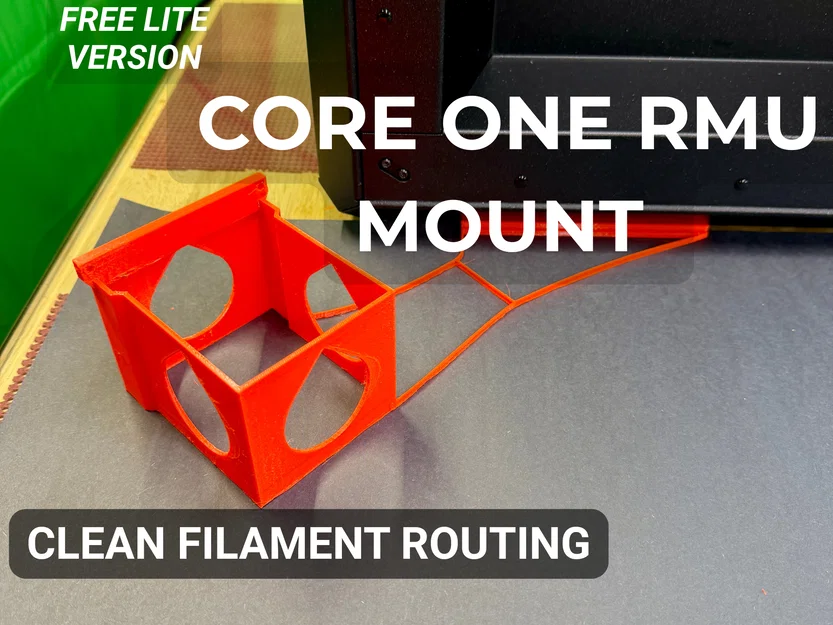 Lite Version – Giá Đỡ RMU Cho Prusa Core One - Image 1